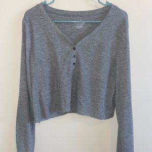 Cropped Time and Tru shirt